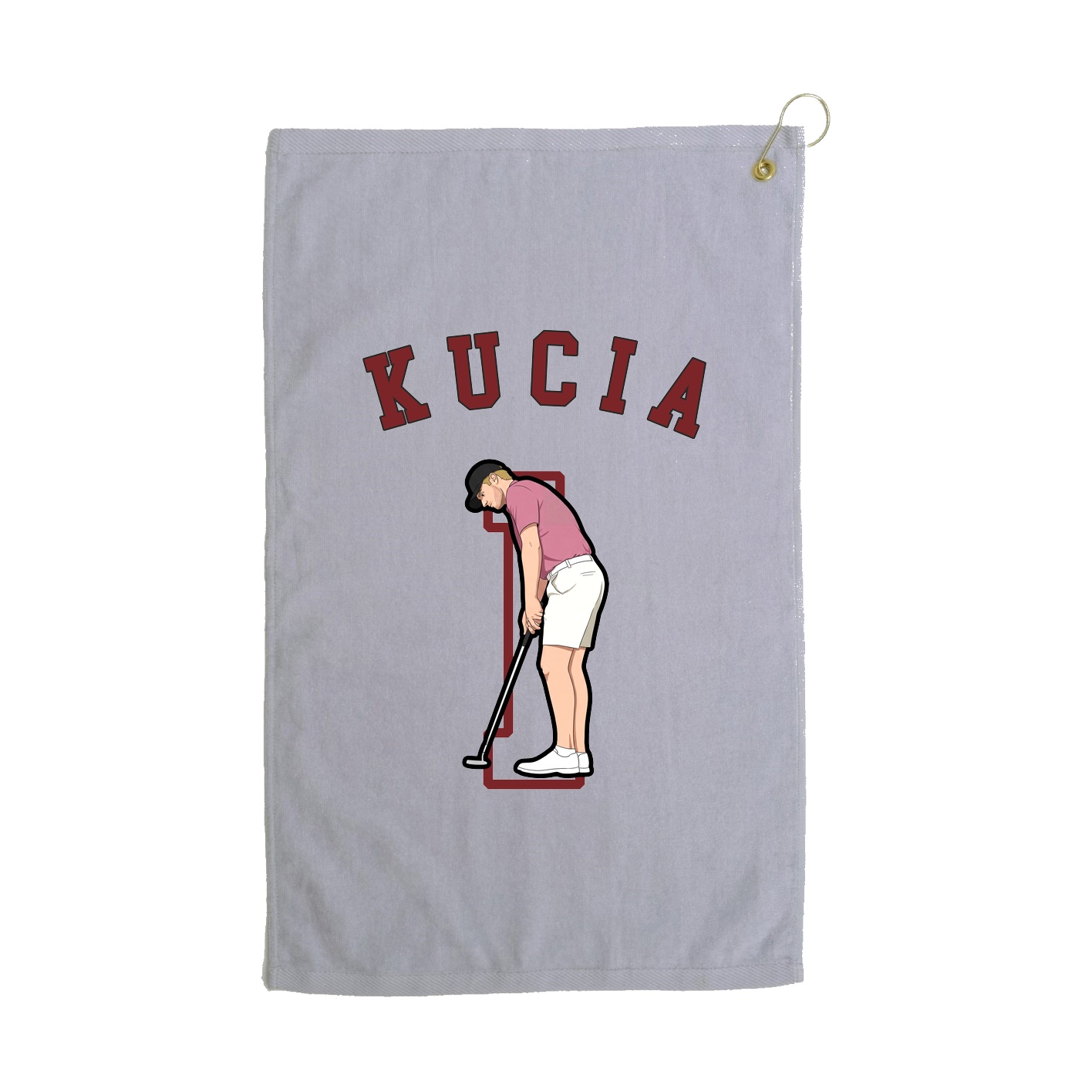 Golf Towel — Shirsey Arch in Grey