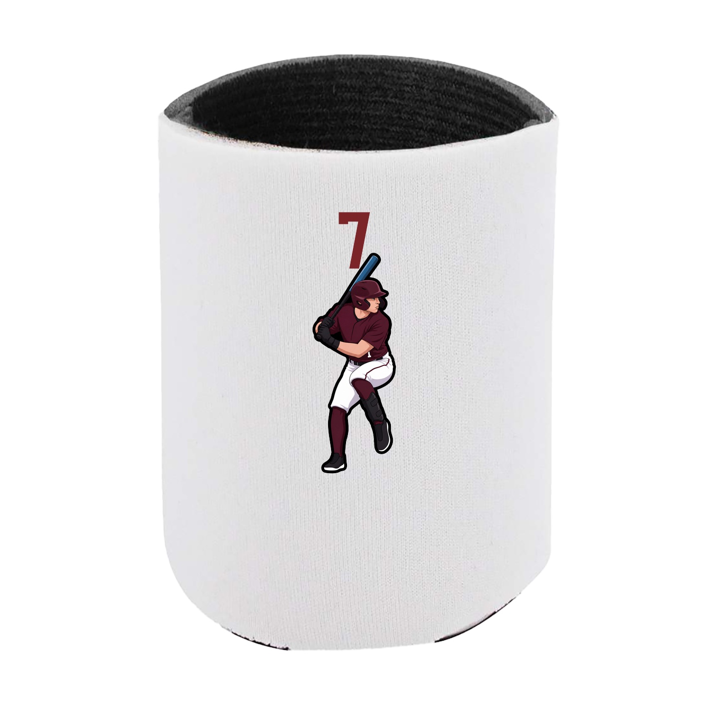 Can Holder — Number Top in White