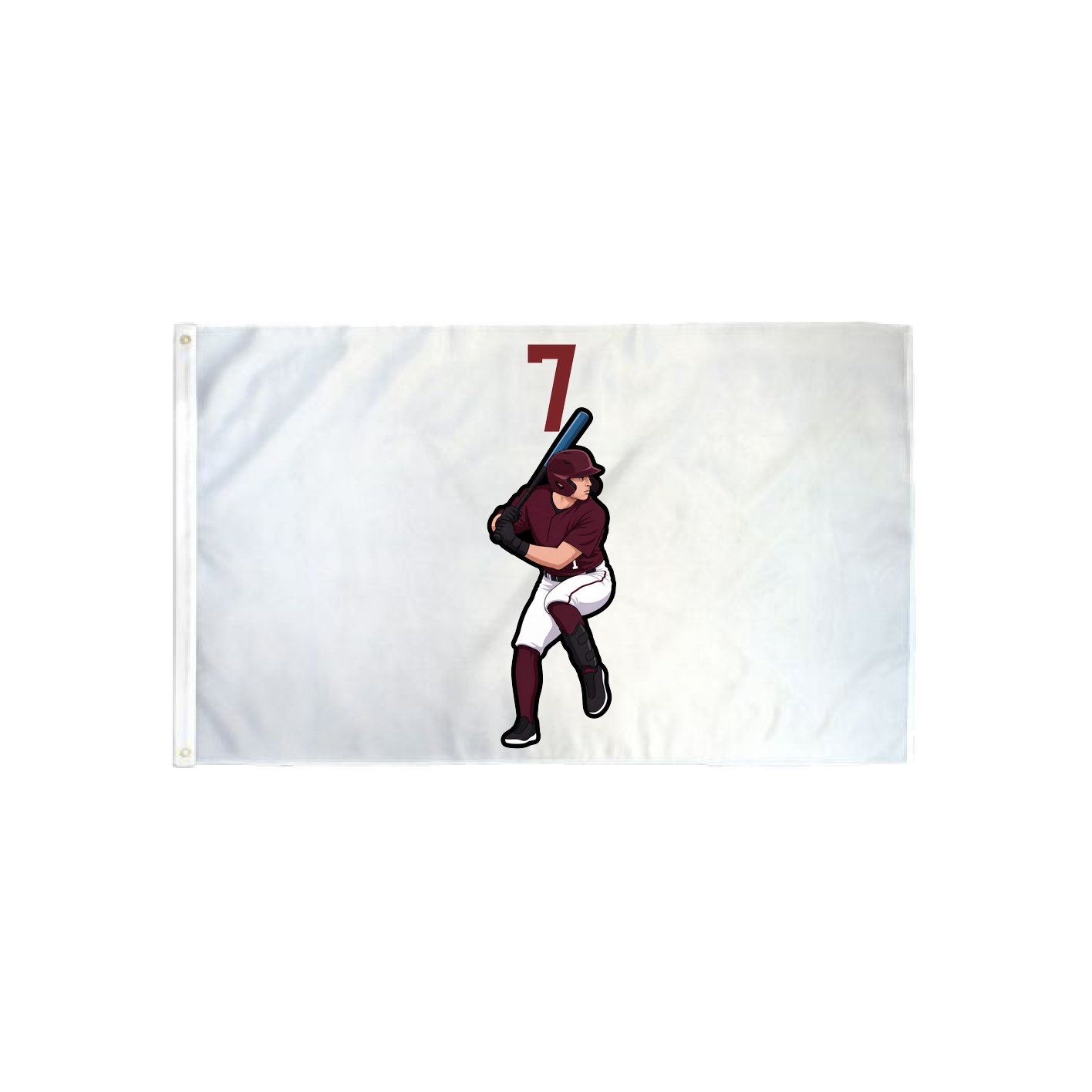 3x5 Flag — Number Top in Classic