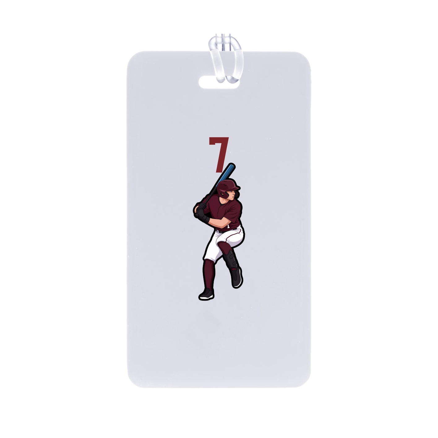 Bag Tag — Number Top in Classic