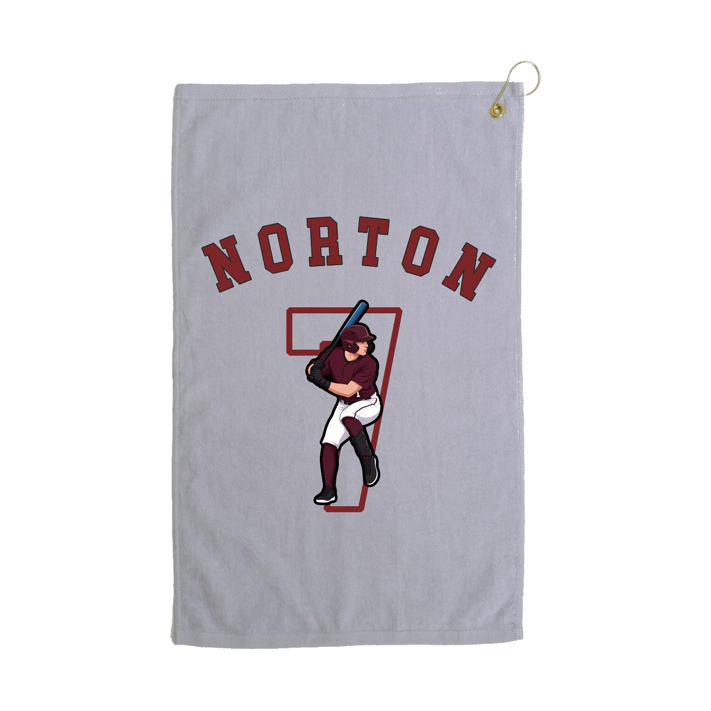 Golf Towel — Shirsey Arch in Grey