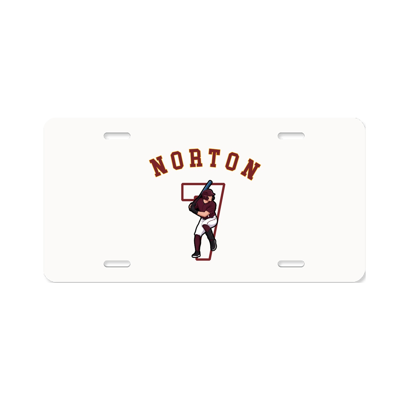 License Plate — Shirsey Arch in Classic