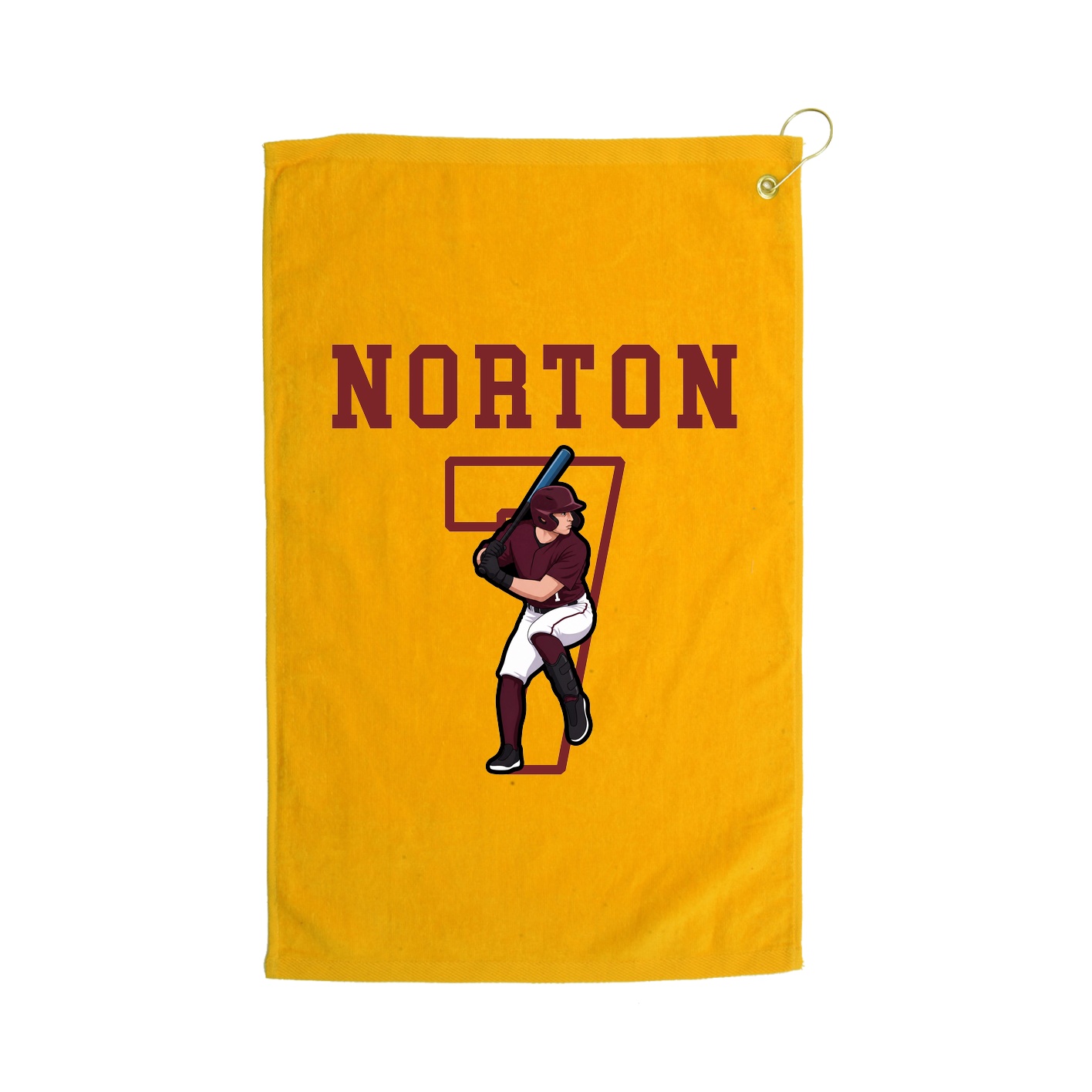 Golf Towel — Shirsey in Gold