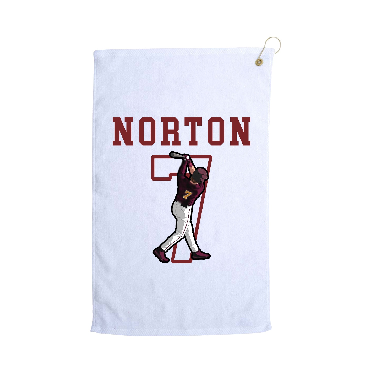 Golf Towel — Shirsey in White