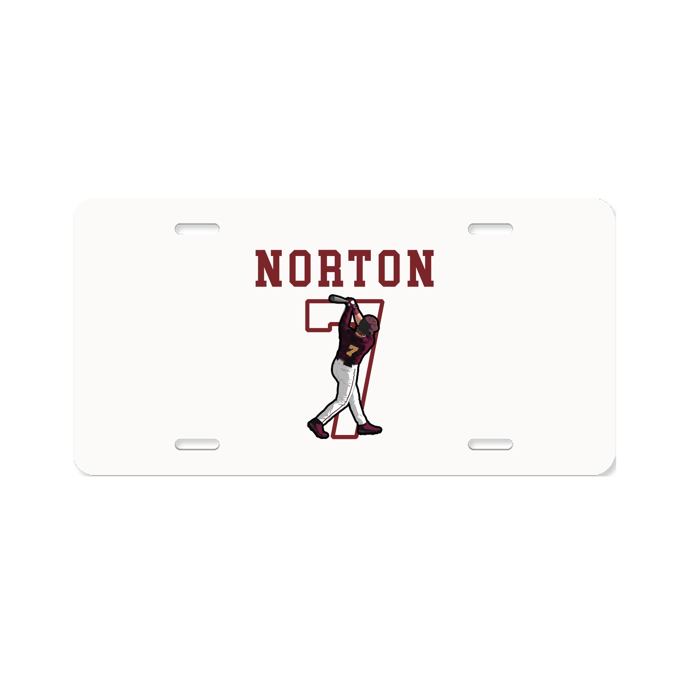 License Plate — Shirsey in Classic