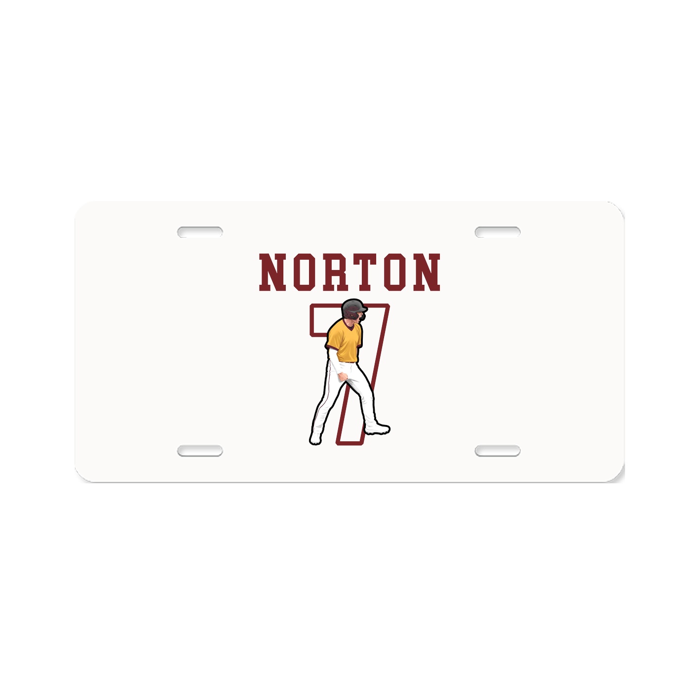 License Plate — Shirsey in Classic