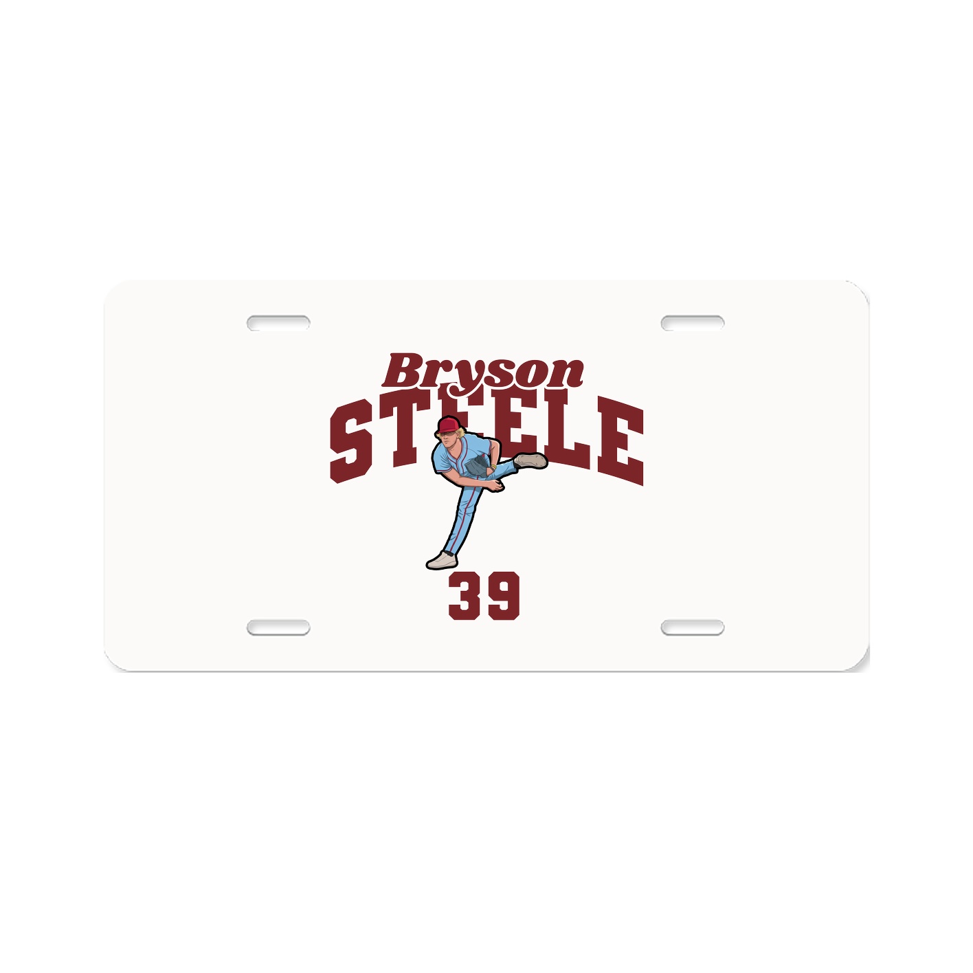 License Plate — Signature Arch in Classic