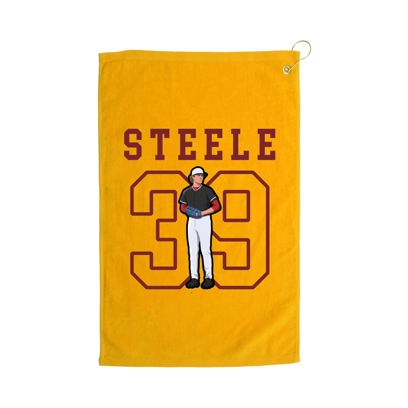 Golf Towel — Shirsey in Gold