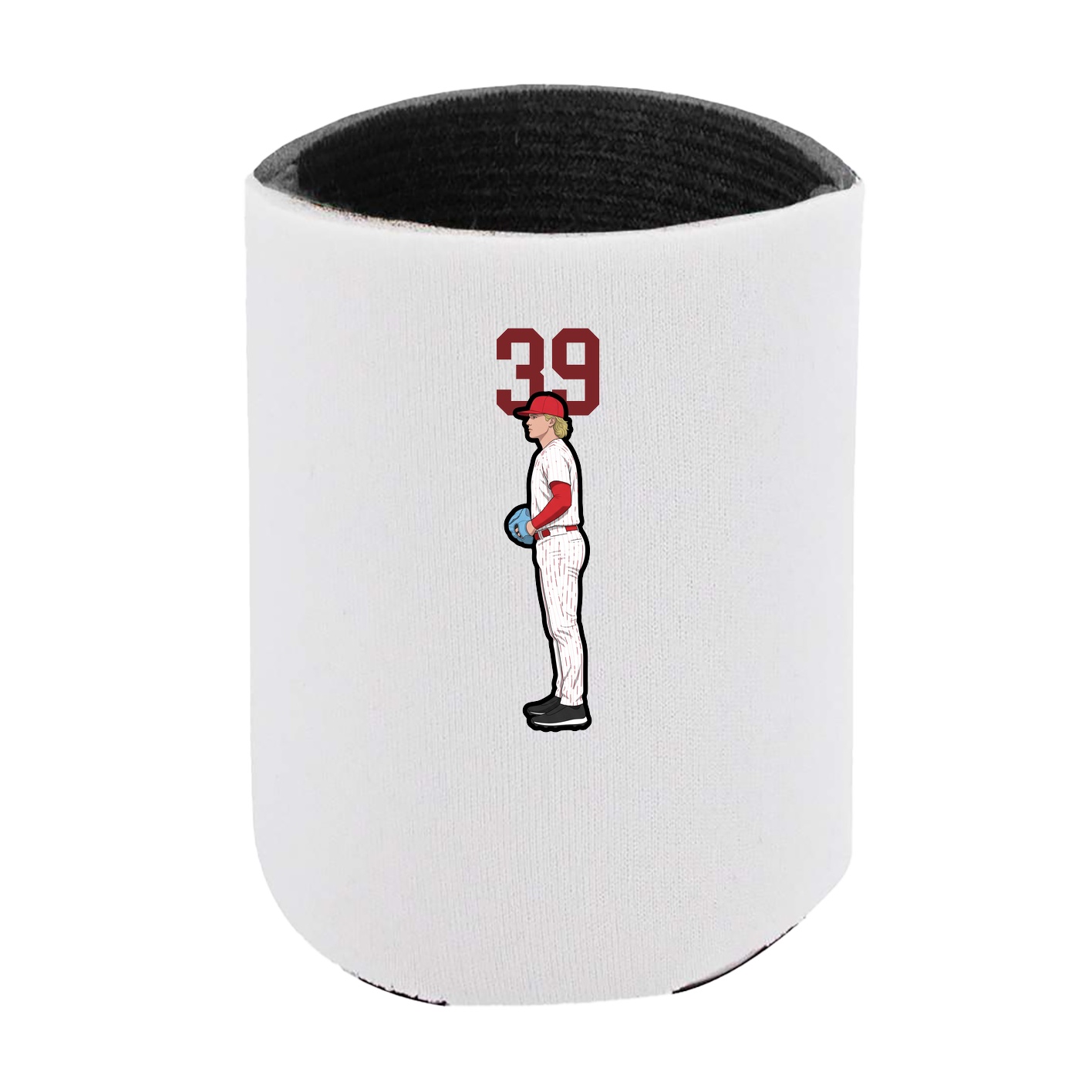 Can Holder — Number Top in White
