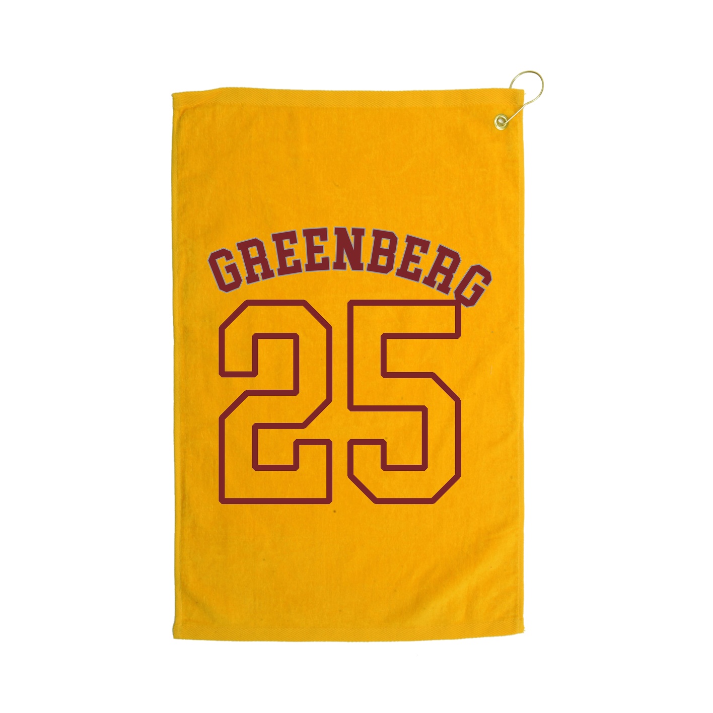 Golf Towel — Shirsey Arch in Gold