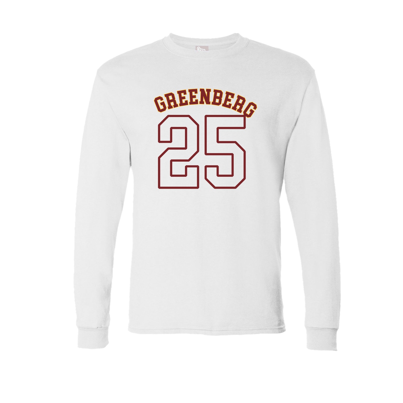 Long Sleeve Tee — Shirsey Arch in White