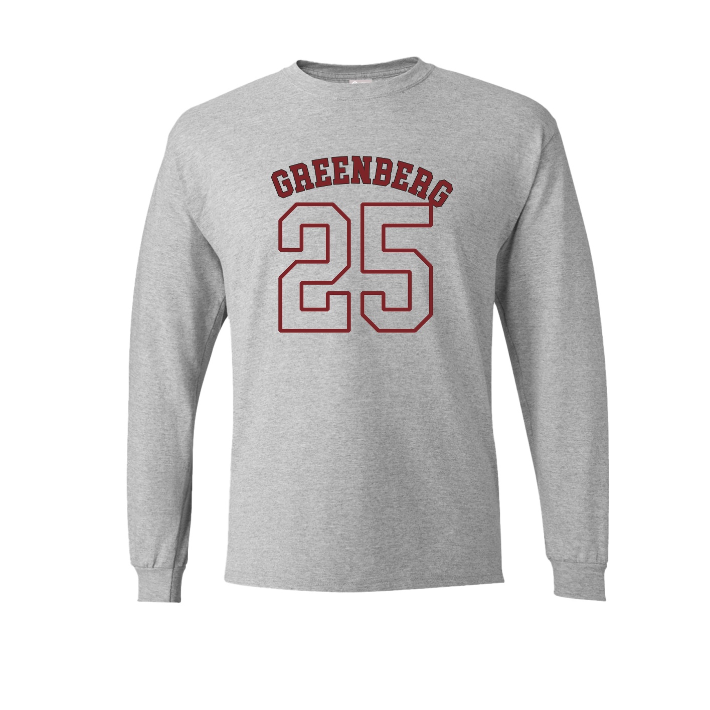Long Sleeve Tee — Shirsey Arch in Grey