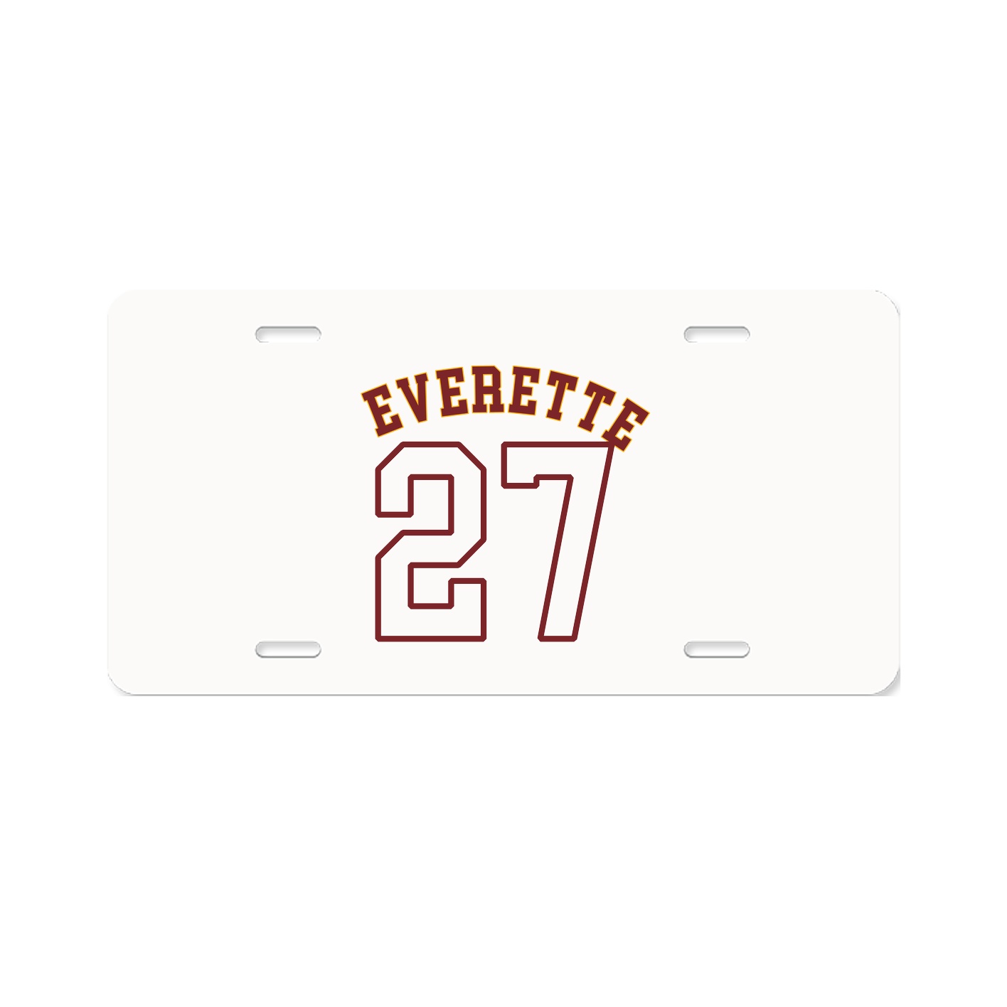 License Plate — Shirsey Arch in Classic