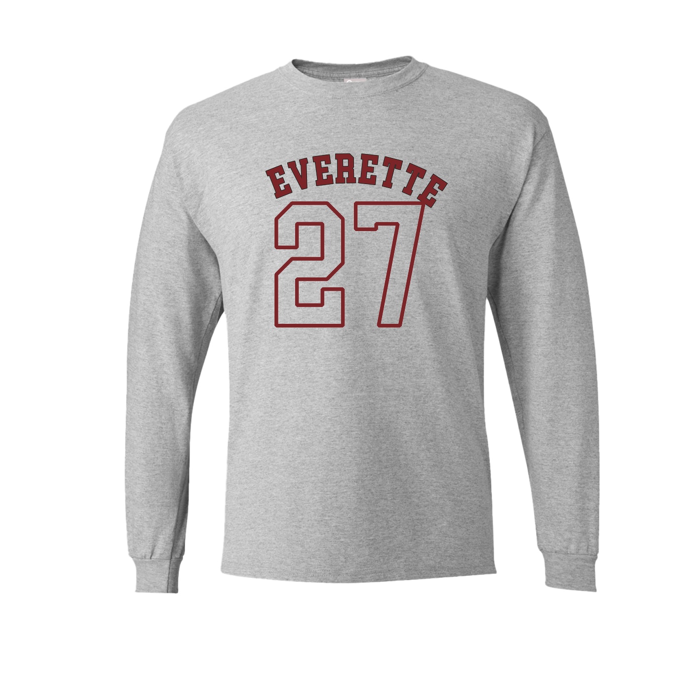 Long Sleeve Tee — Shirsey Arch in Grey