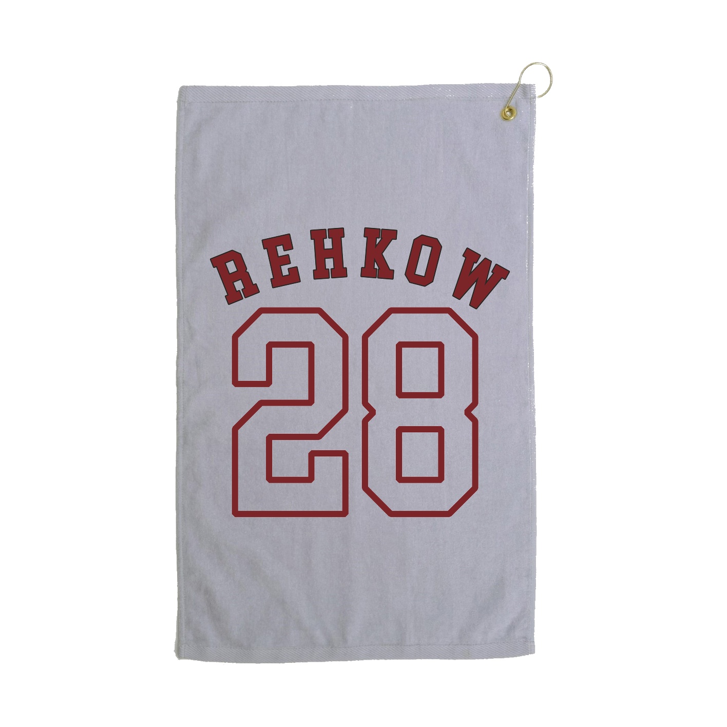 Golf Towel — Shirsey Arch in Grey