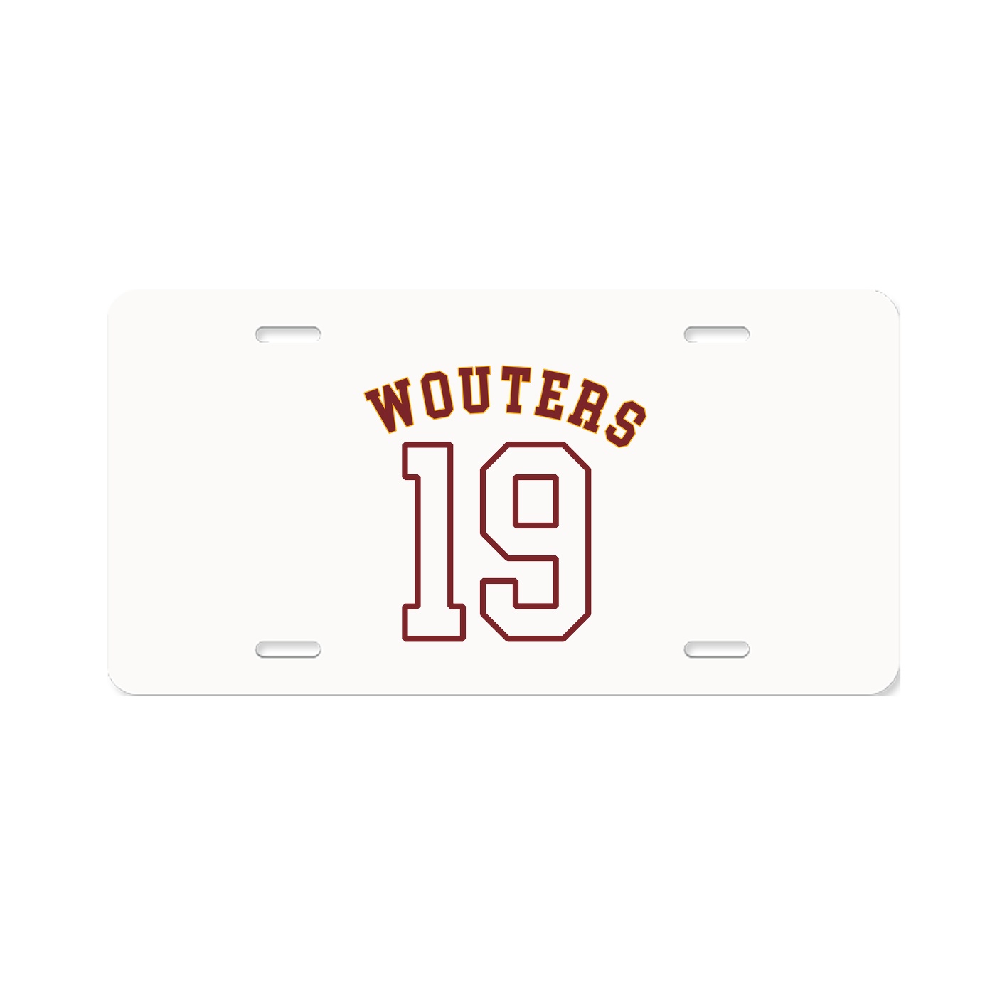 License Plate — Shirsey Arch in Classic