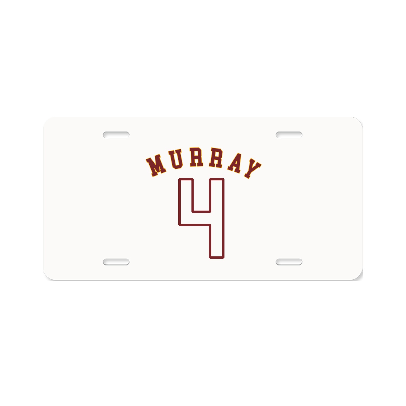 License Plate — Shirsey Arch in Classic