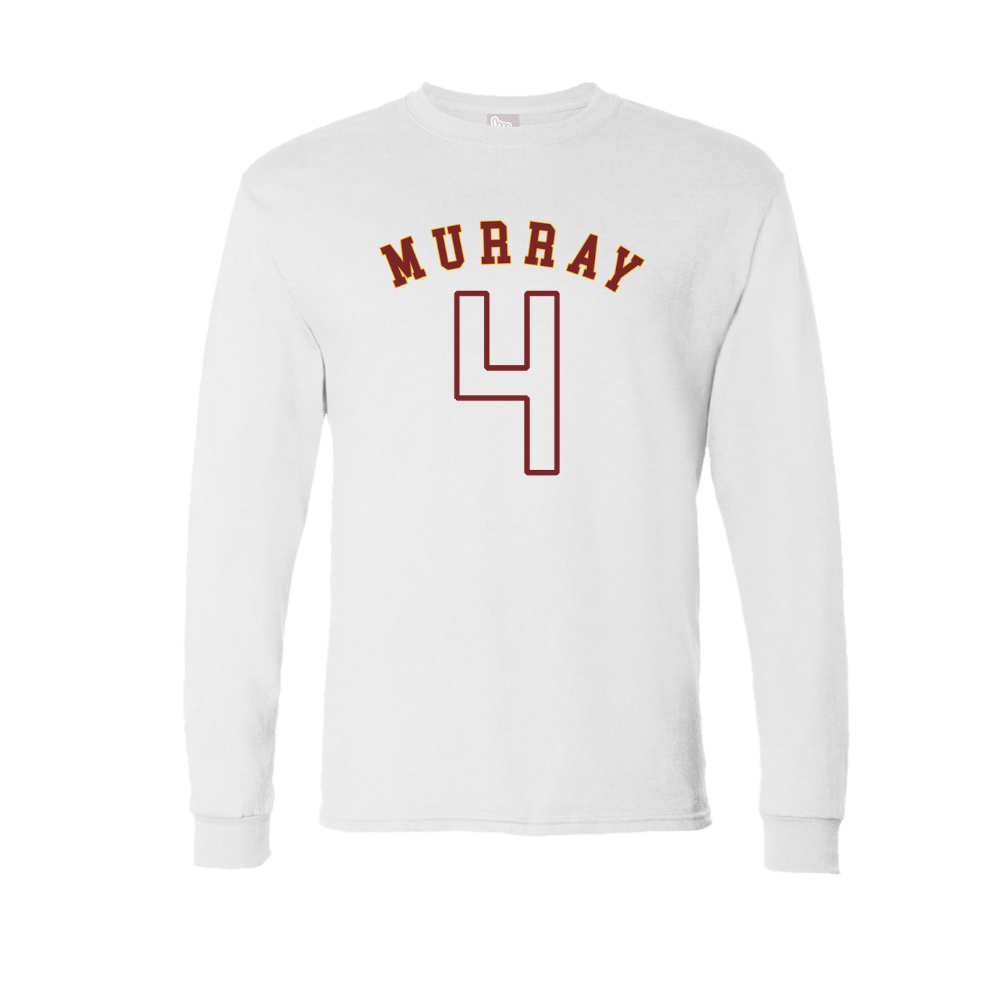 Long Sleeve Tee — Shirsey Arch in White