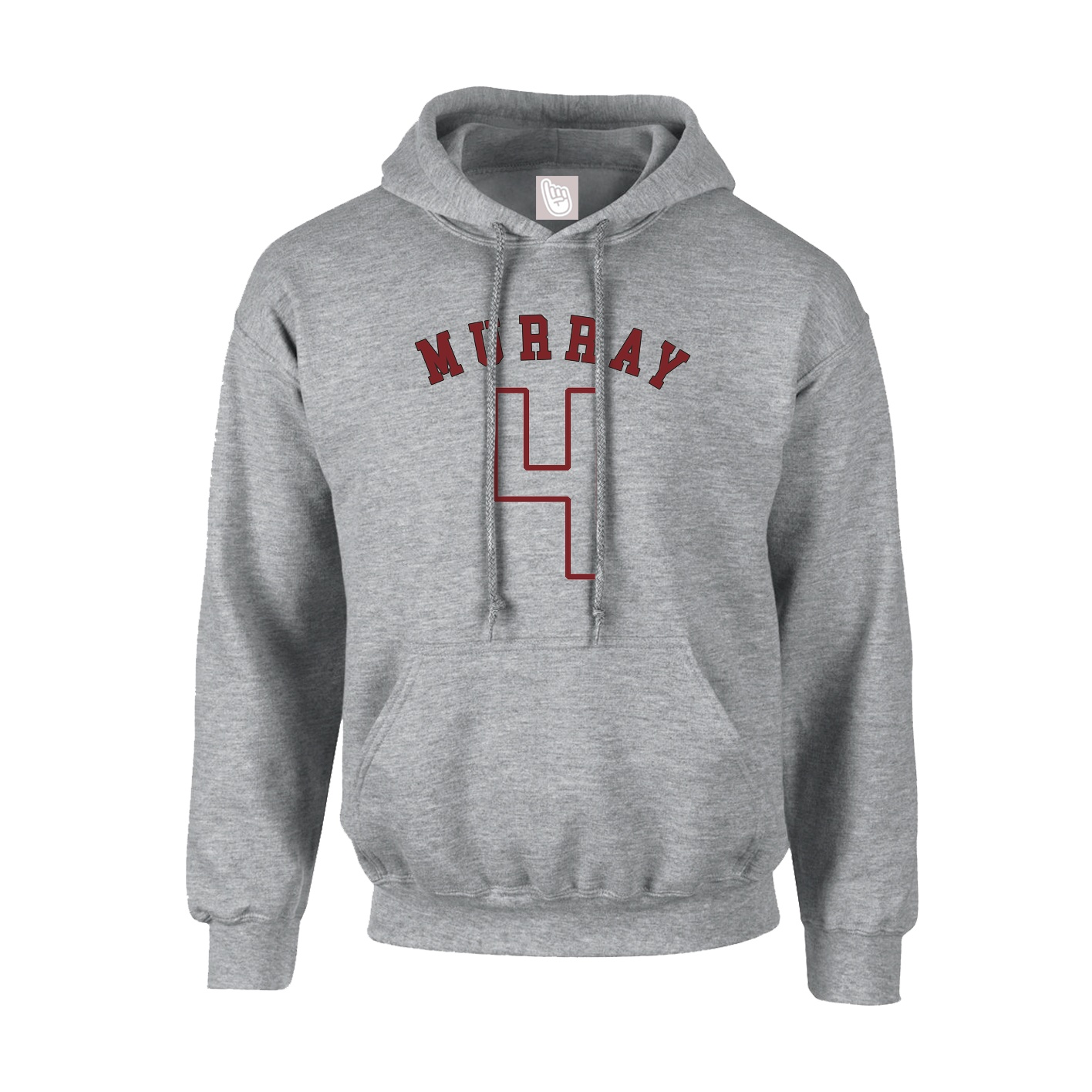 Youth Hoodie — Shirsey Arch in Grey