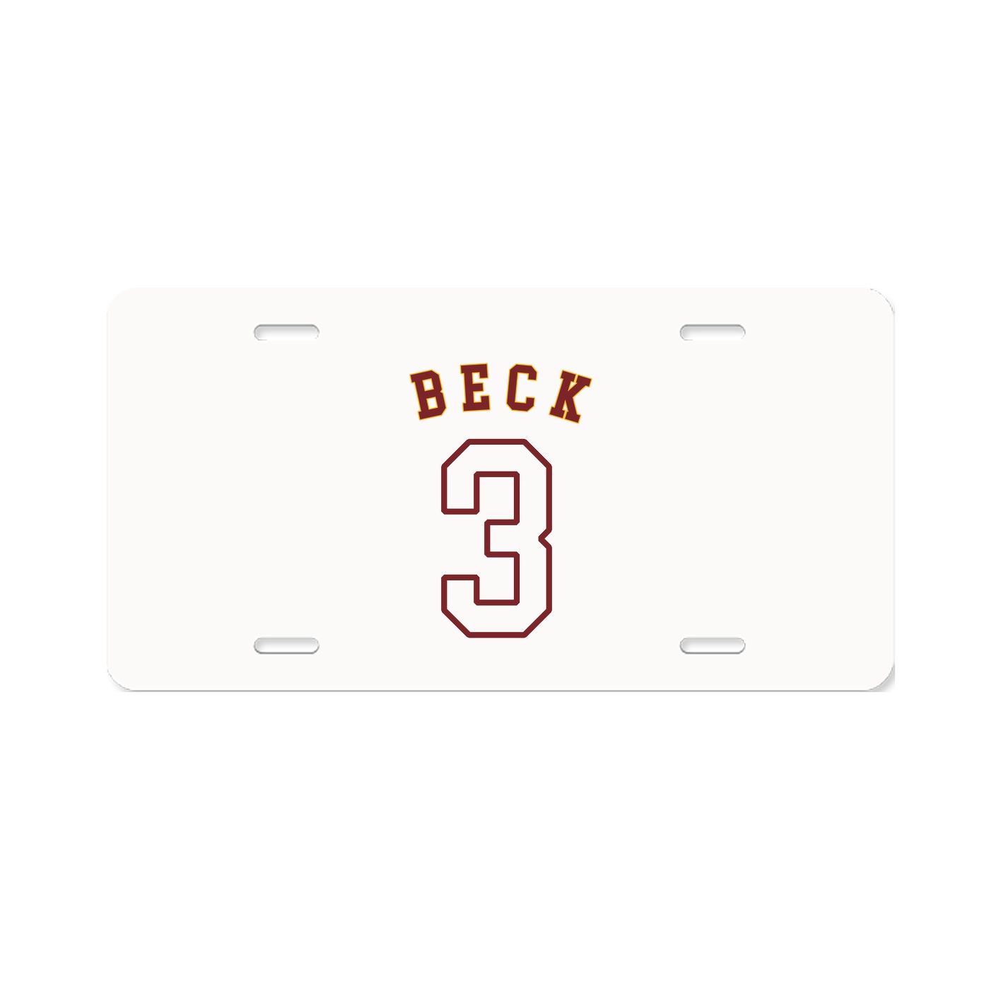 License Plate — Shirsey Arch in Classic