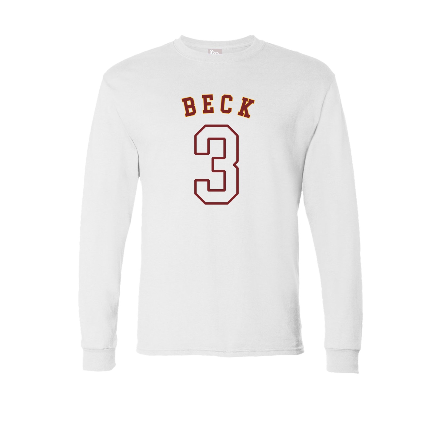 Long Sleeve Tee — Shirsey Arch in White