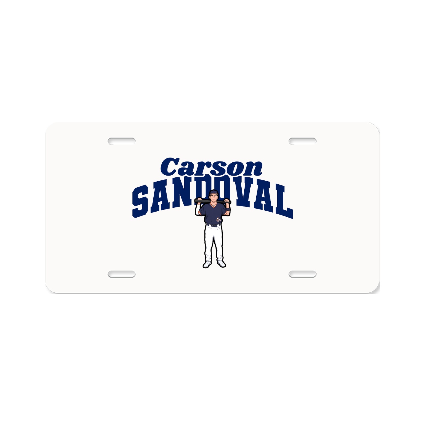 License Plate — Signature Arch in Classic
