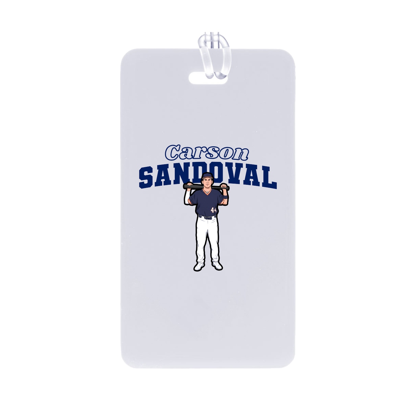Bag Tag — Name Arch in Classic