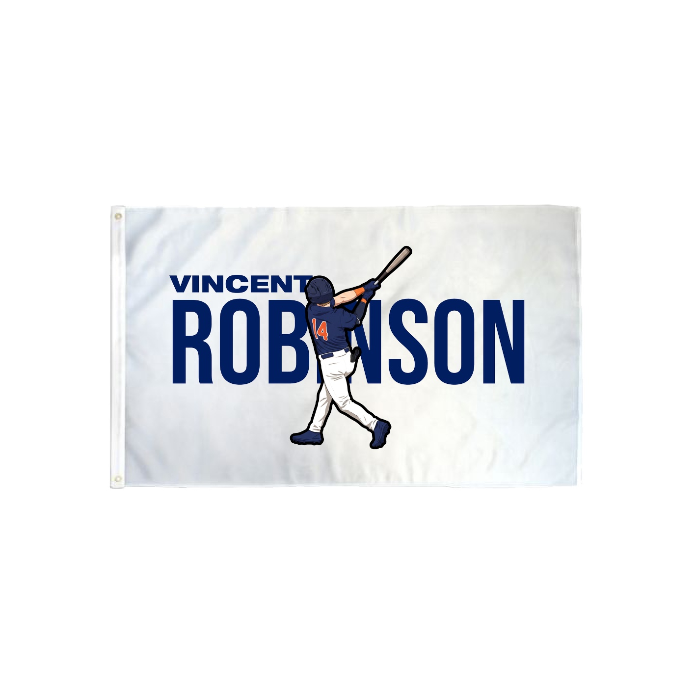 3x5 Flag — Player Name in Classic