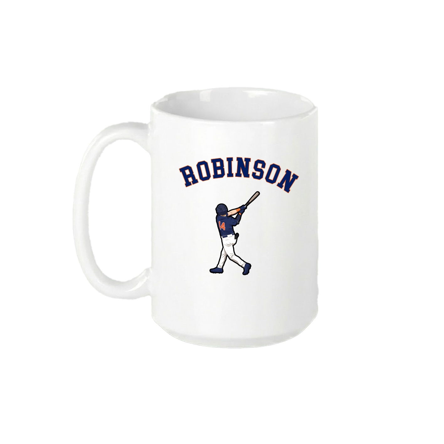 15oz Coffee Mug — Shirsey Arch in White