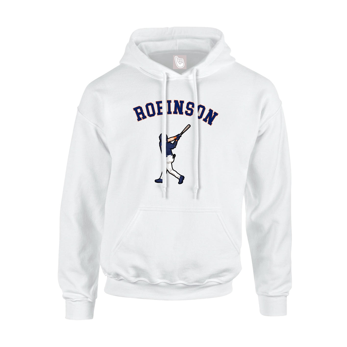 Youth Hoodie — Shirsey Arch in White