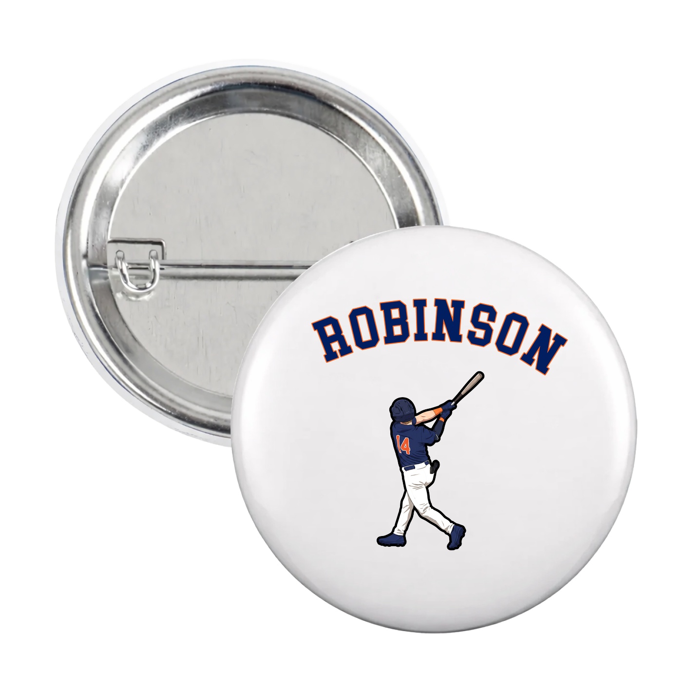 Game Day Button — Shirsey Arch in White