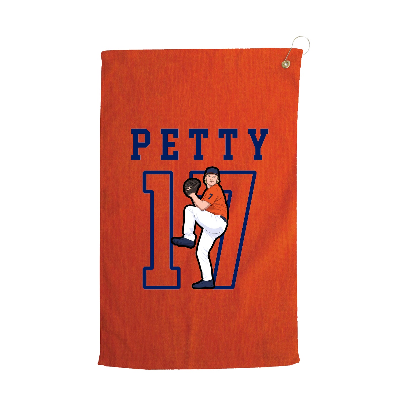 Golf Towel — Shirsey in Orange