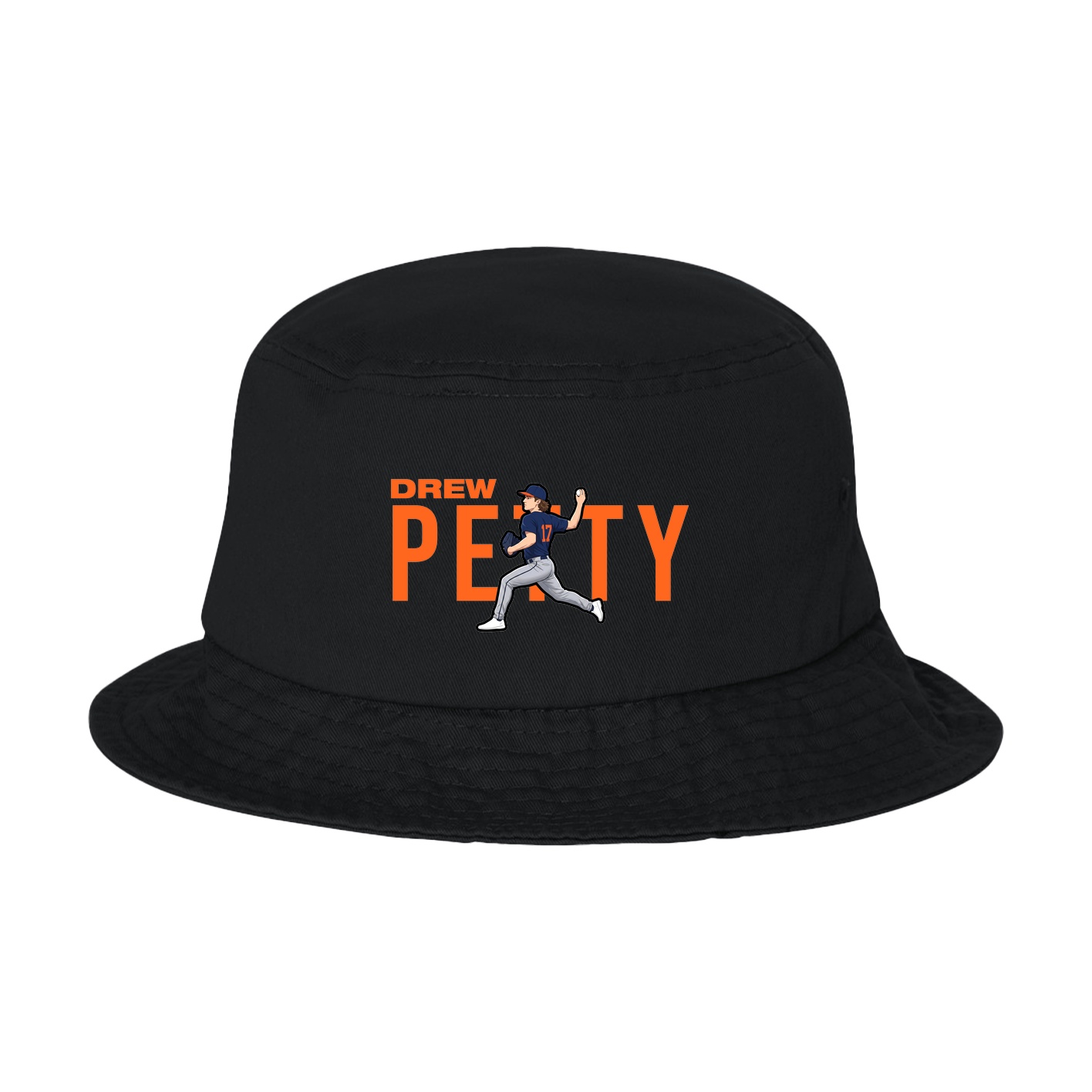 Bucket Cap — Player Name in Black