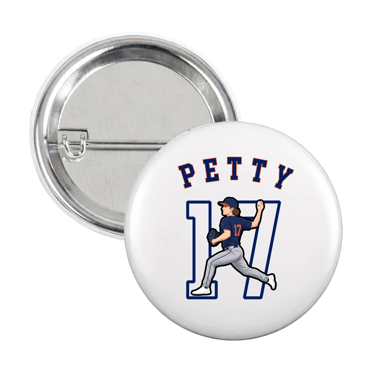 Game Day Button — Shirsey Arch in White