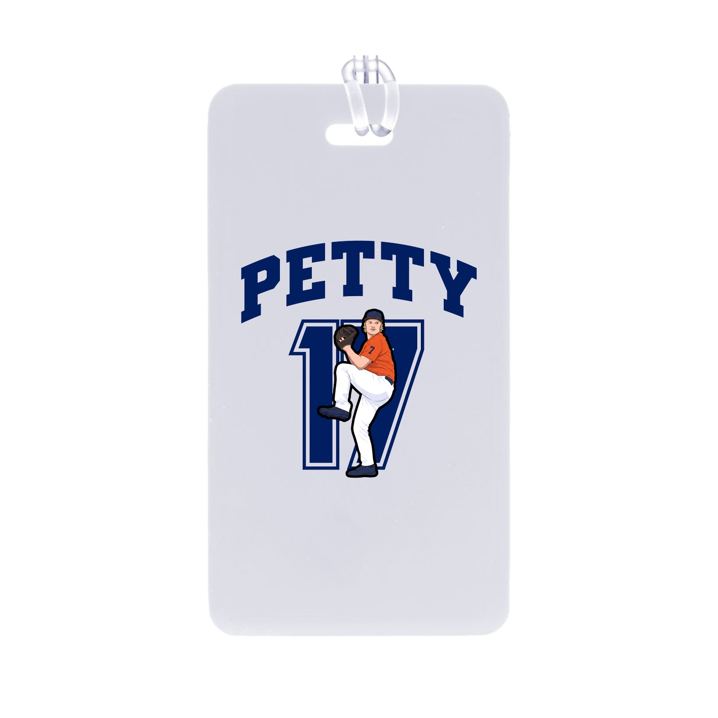Bag Tag — Number in Classic