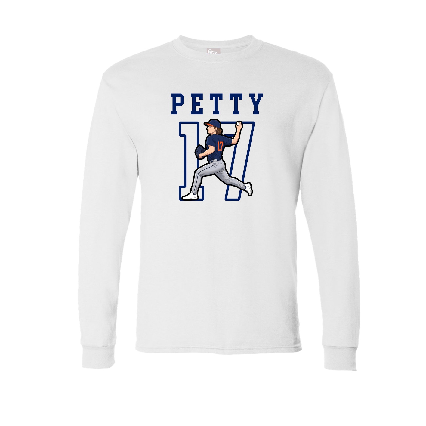 Long Sleeve Tee — Shirsey in White