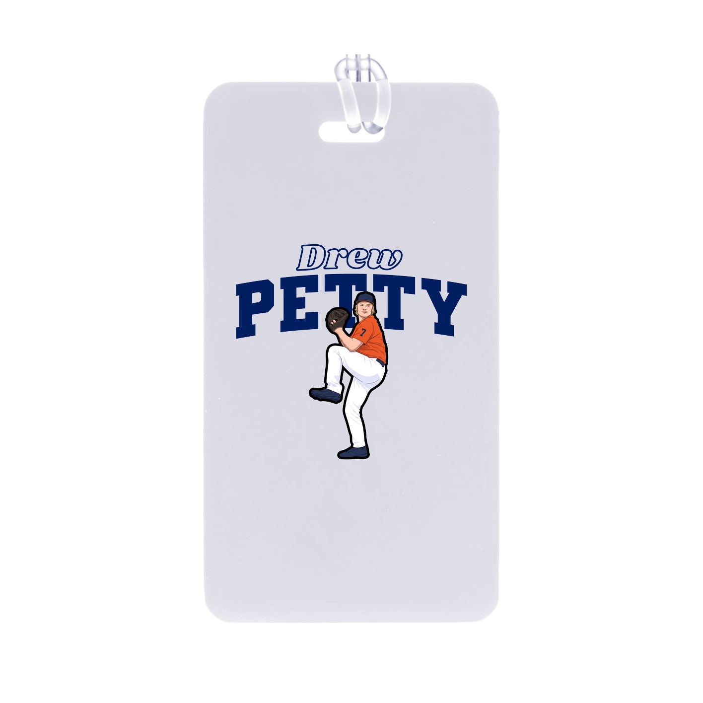 Bag Tag — Name Arch in Classic