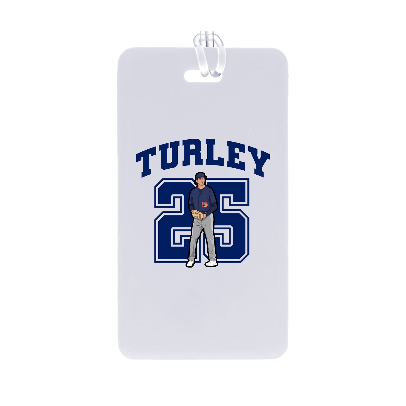 Bag Tag — Number in Classic
