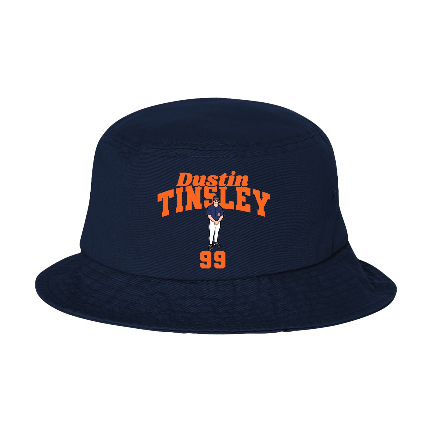 Bucket Cap — Signature Arch in Navy