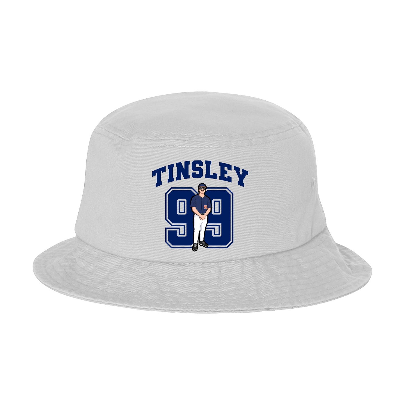 Bucket Cap — Number in White