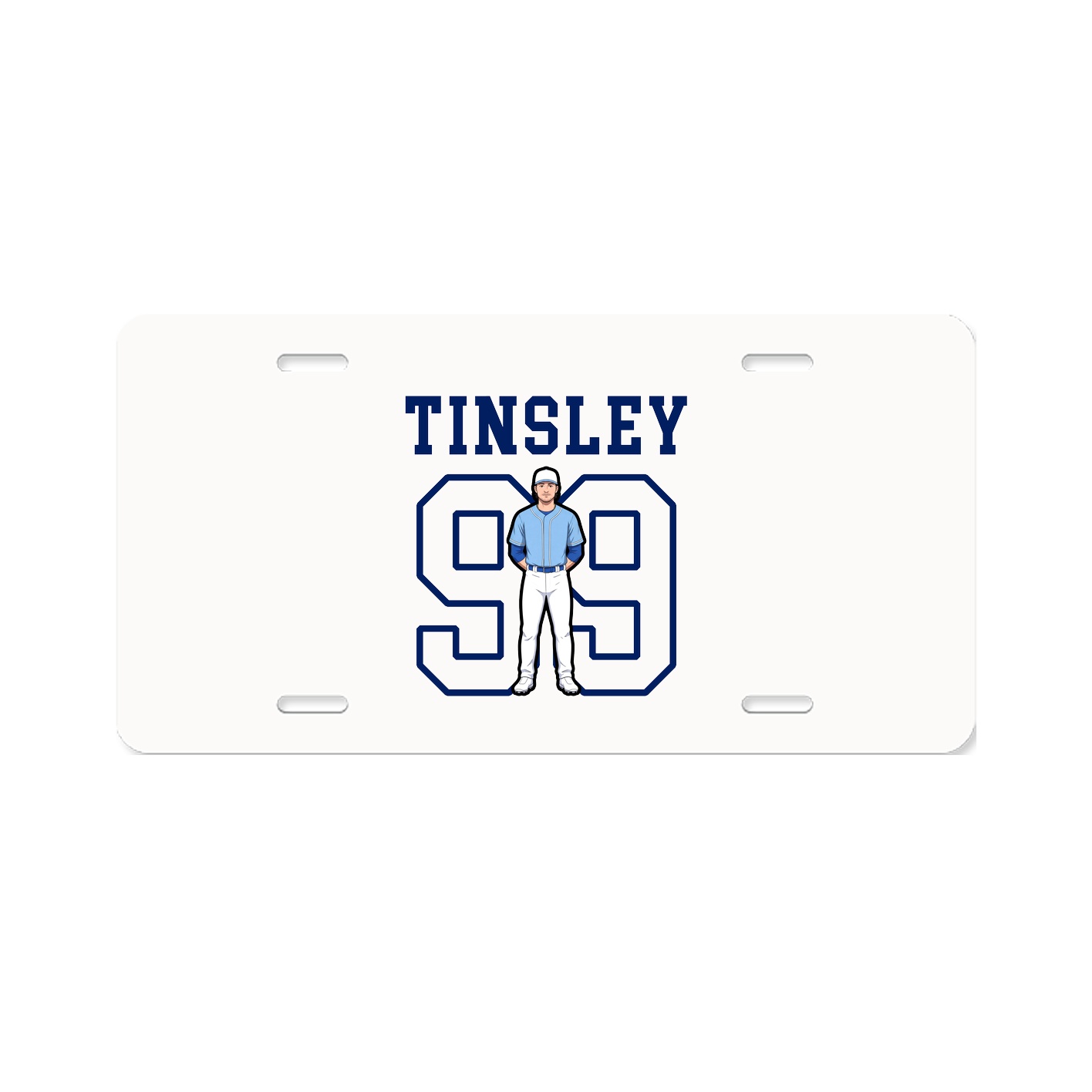License Plate — Shirsey in Classic