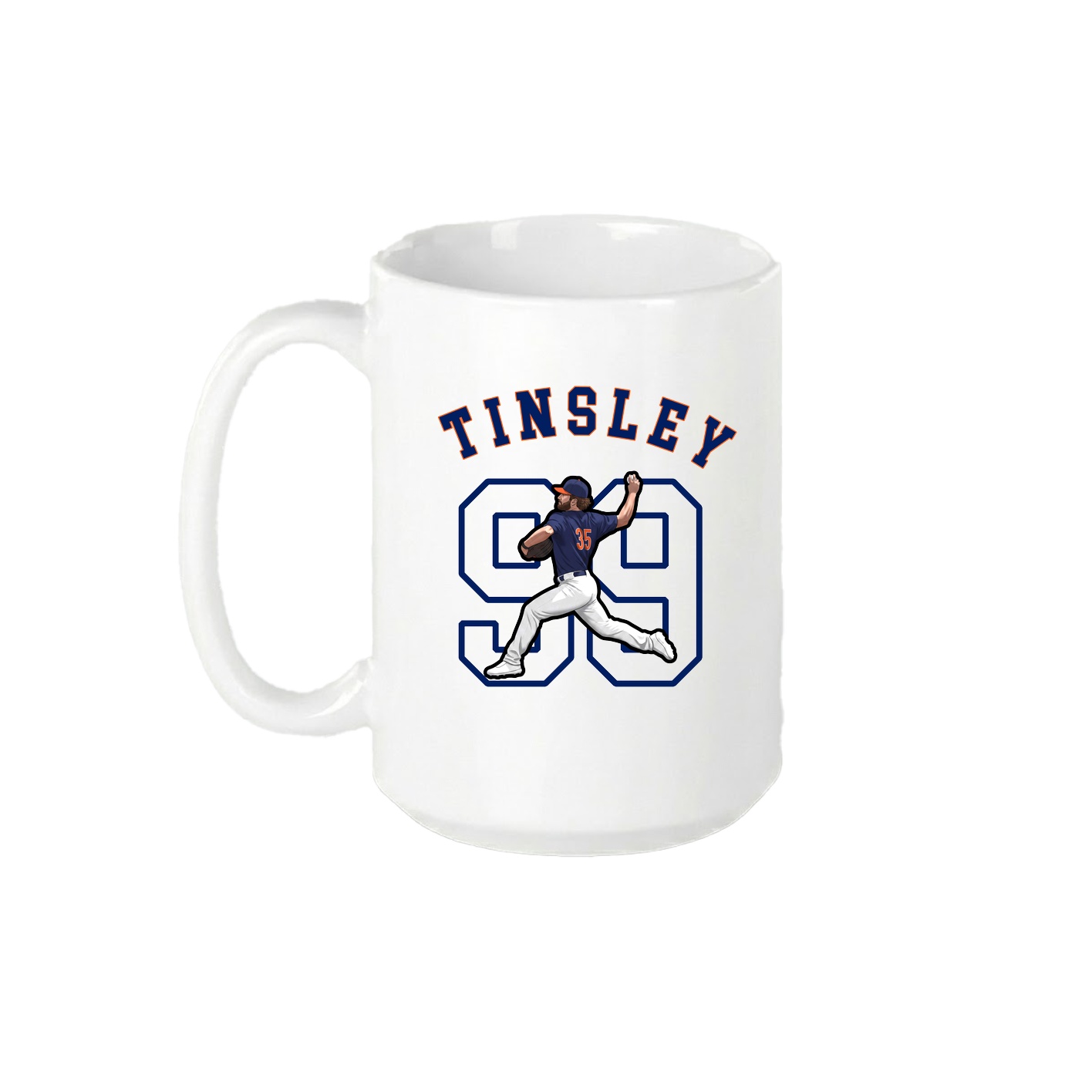 15oz Coffee Mug — Shirsey Arch in White