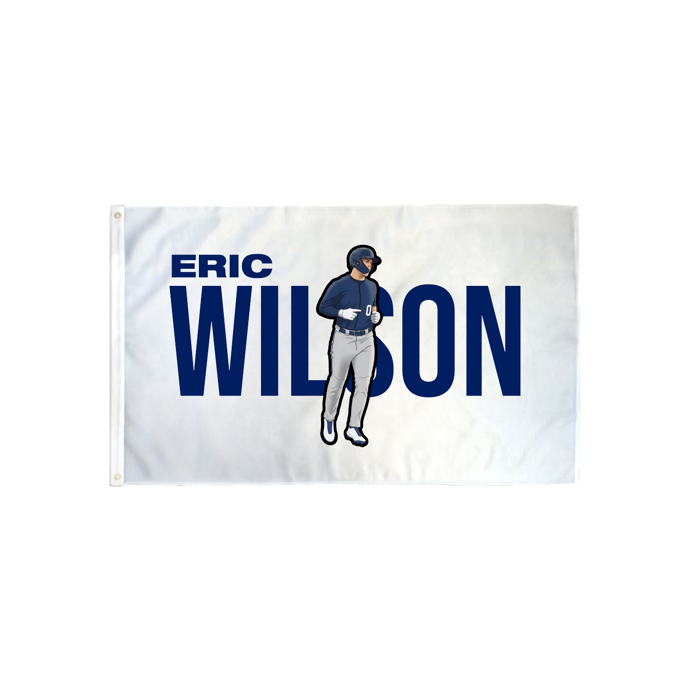 3x5 Flag — Player Name in Classic