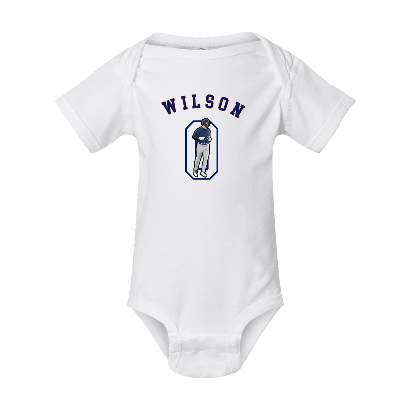 Baby Onesie — Shirsey Arch in White