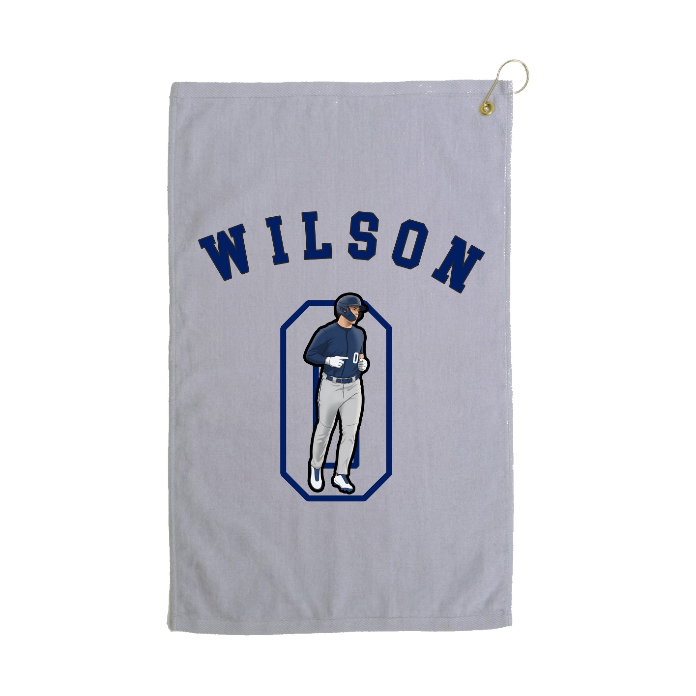 Golf Towel — Shirsey Arch in Grey