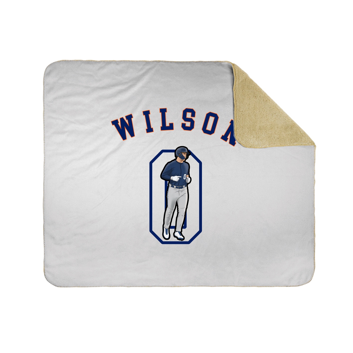 Throw Blanket — Shirsey Arch in White