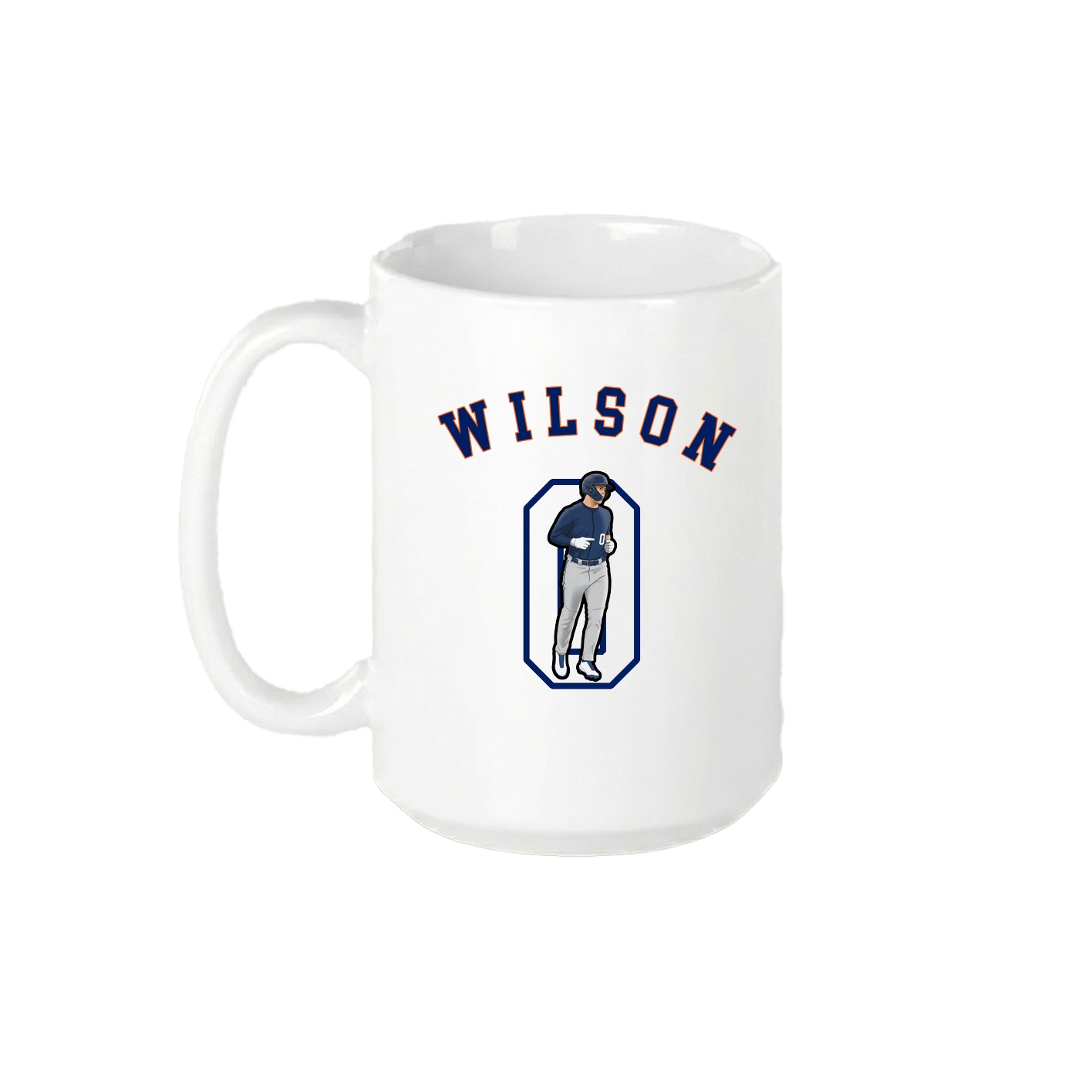 15oz Coffee Mug — Shirsey Arch in White