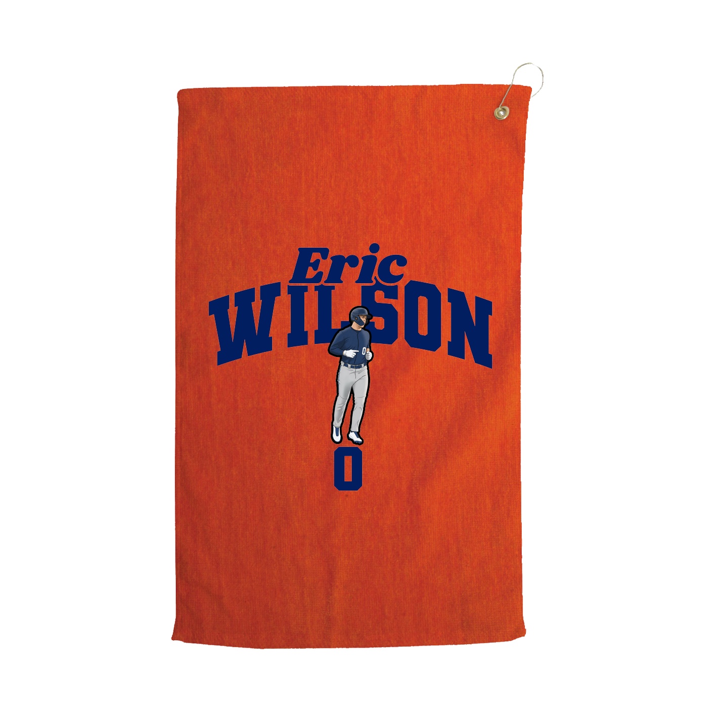 Golf Towel — Signature Arch in Orange
