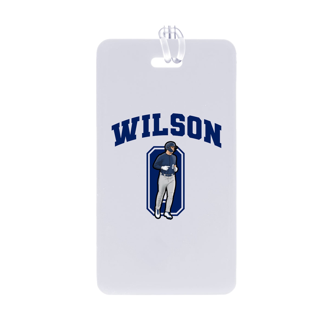 Bag Tag — Number in Classic