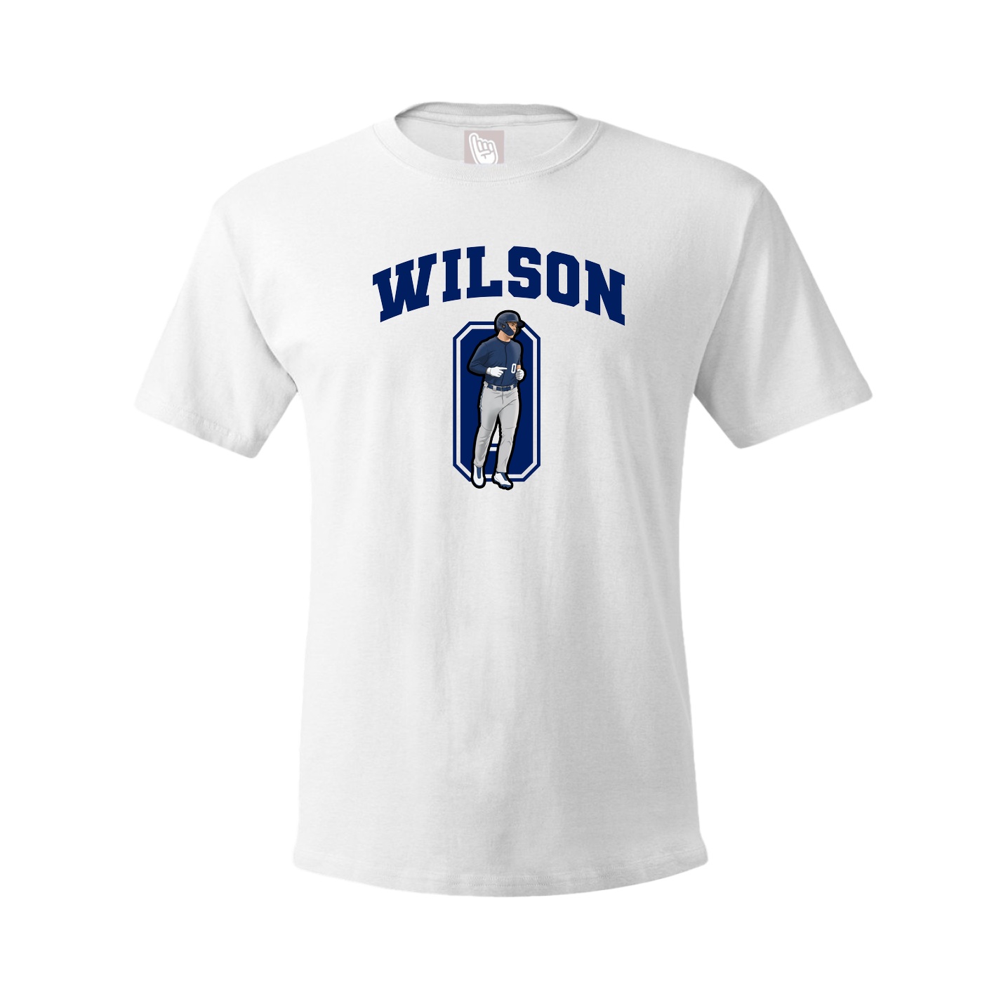 Tee — Number in White
